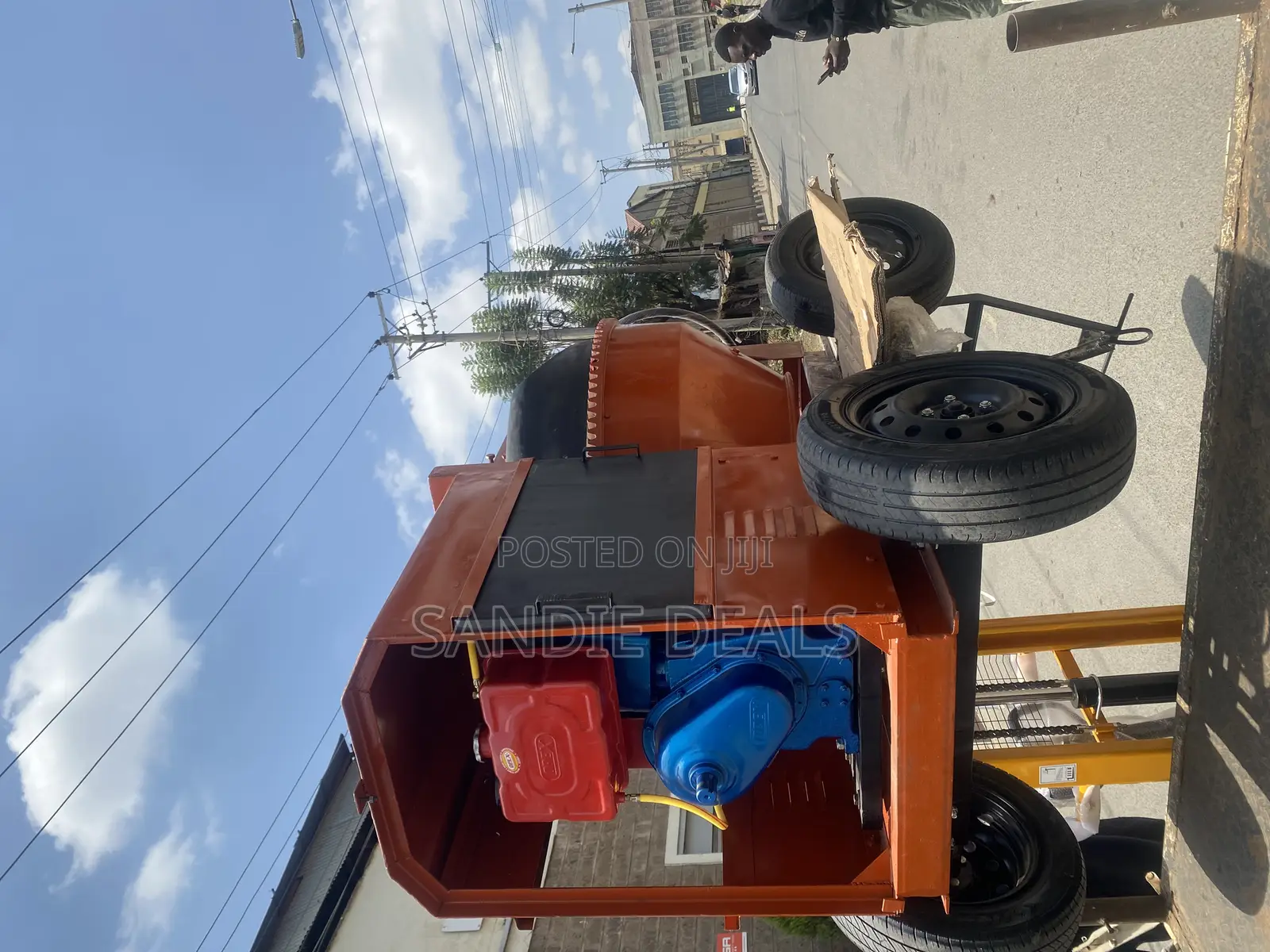 Cast Iron Concrete Mixer