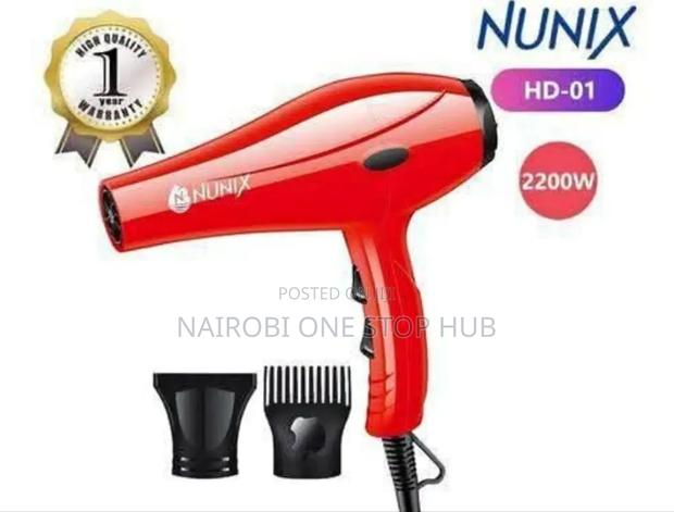Nunix Blow Dryer With Accessories - main view