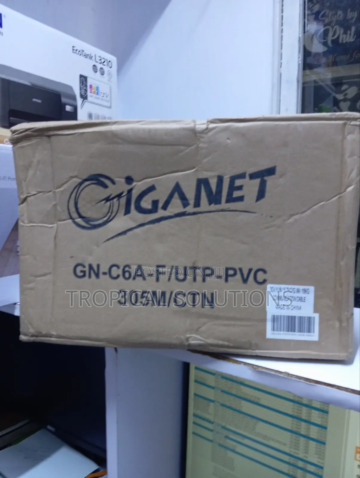 Giganet Cat6 Cable F/Utp Indoor Cable 305m