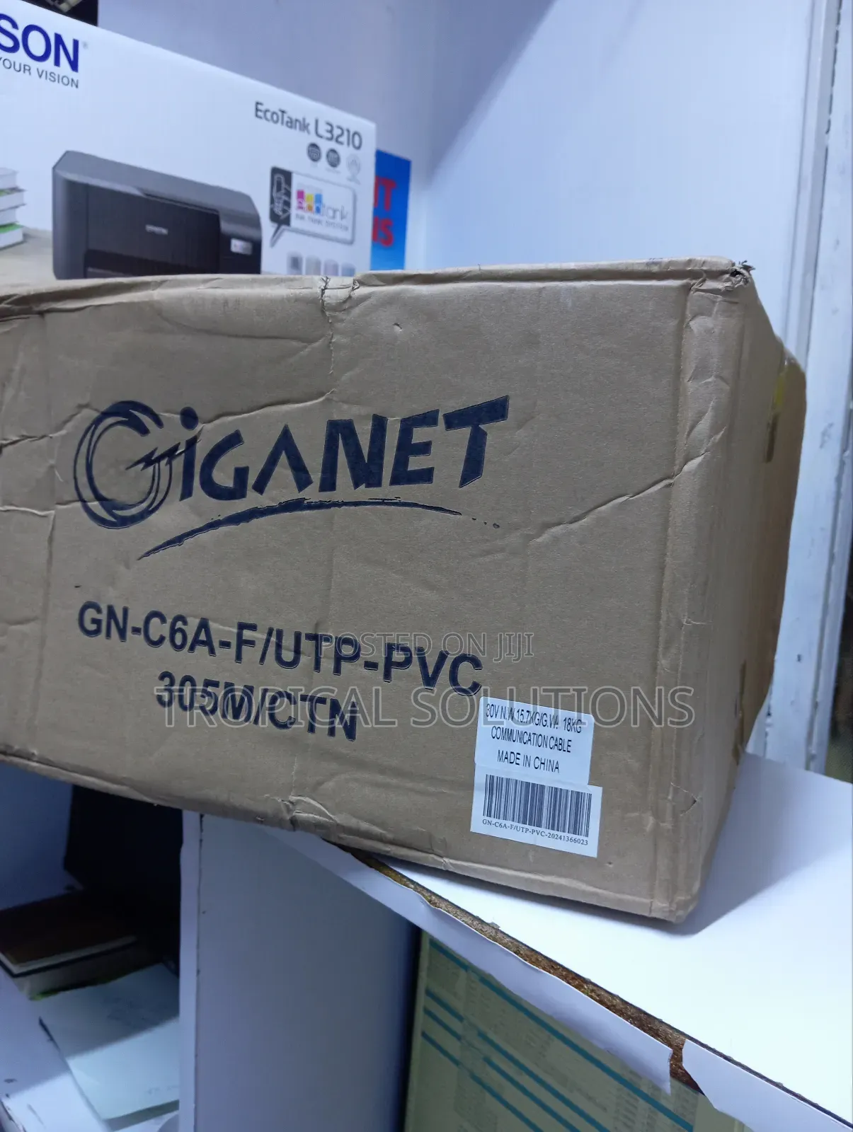 Giganet Cat6 Cable F/Utp Indoor Cable 305m