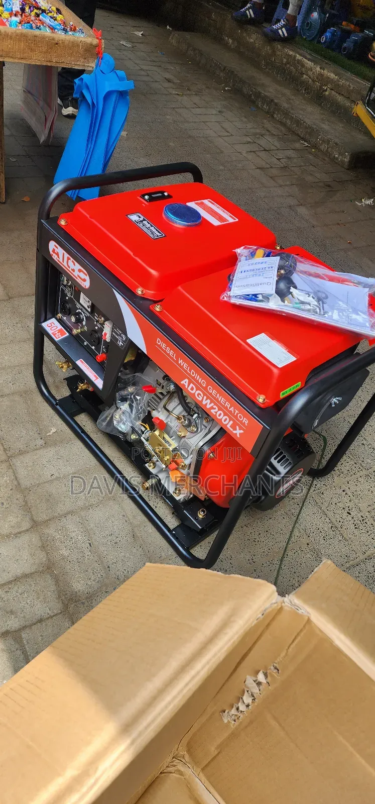Welding Generator With Diesel Engine