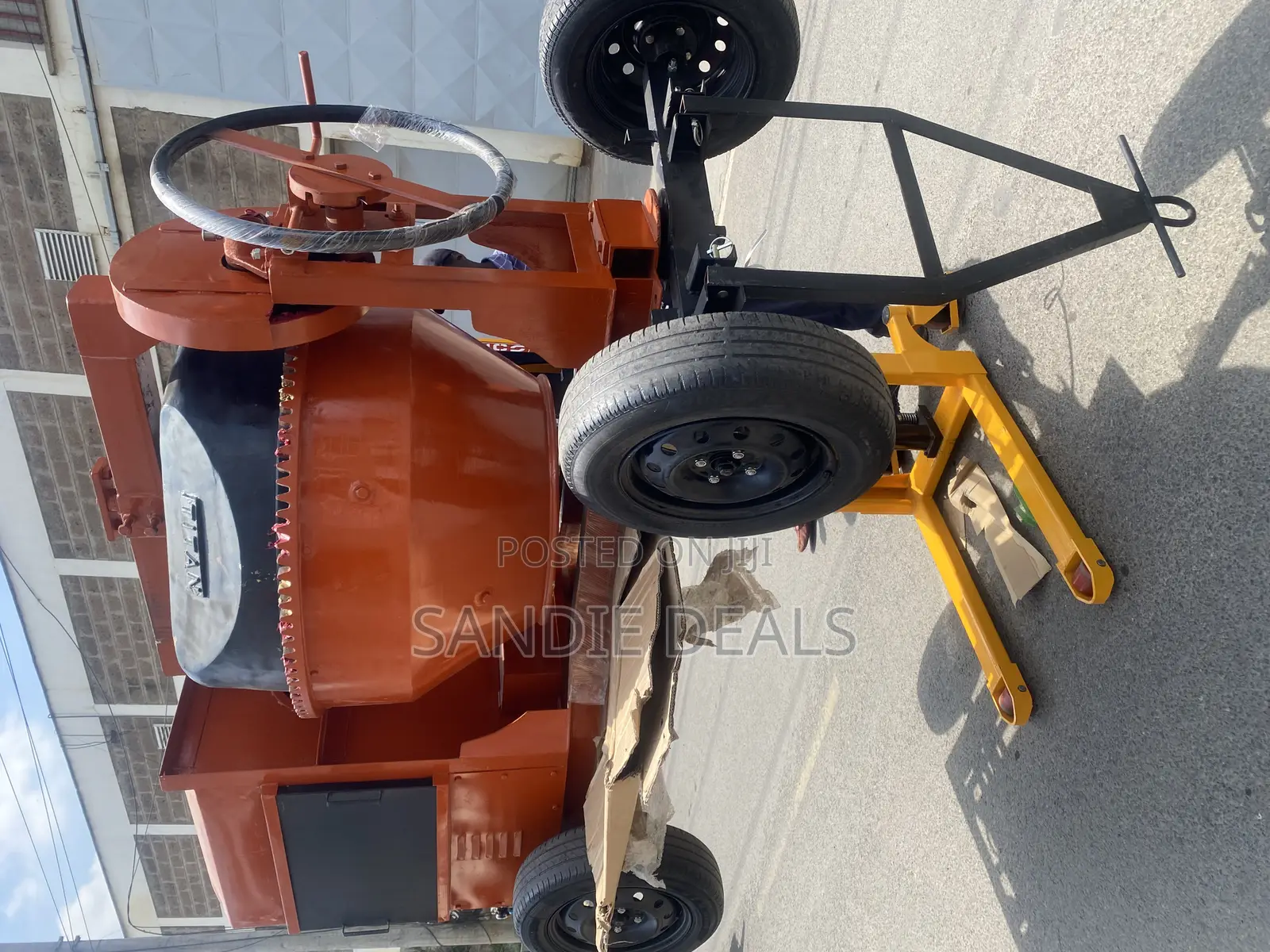 New Concrete Mixer