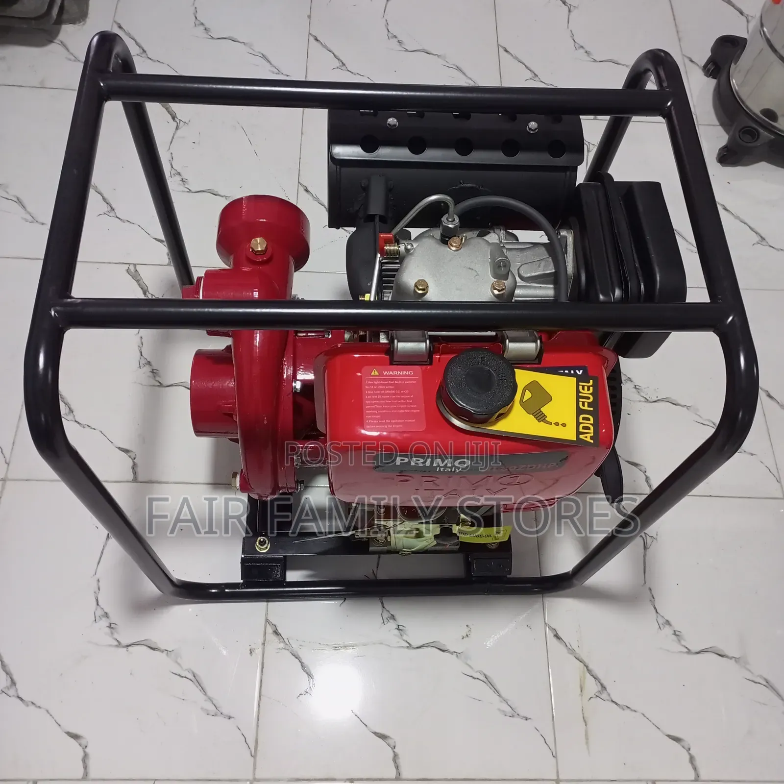 Primo Italy Diesel High Pressure Water Pump 3" 16hp