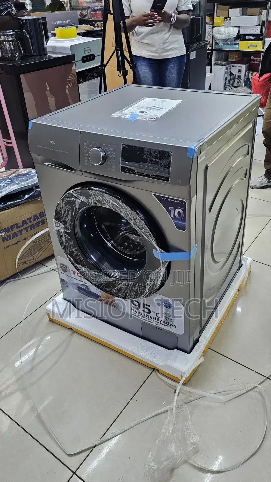 TCL C7110flg 10kg Wash Spin Dd Inverter Washing Machine