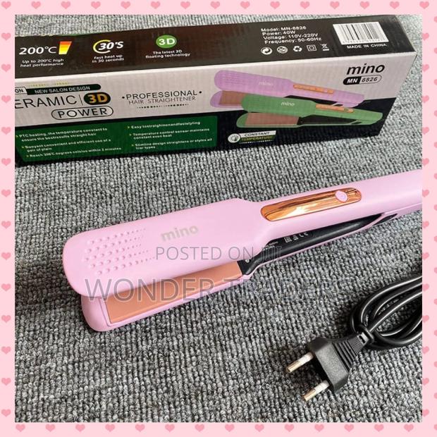 Ceramic Hair Straightener Flat Iron 3d Power - main view