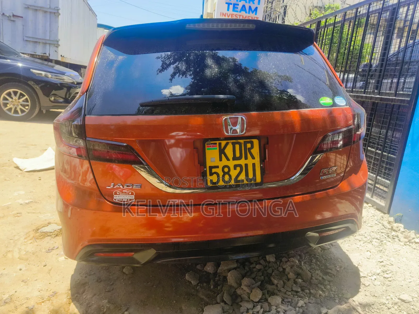 Honda Jade 2018 Orange