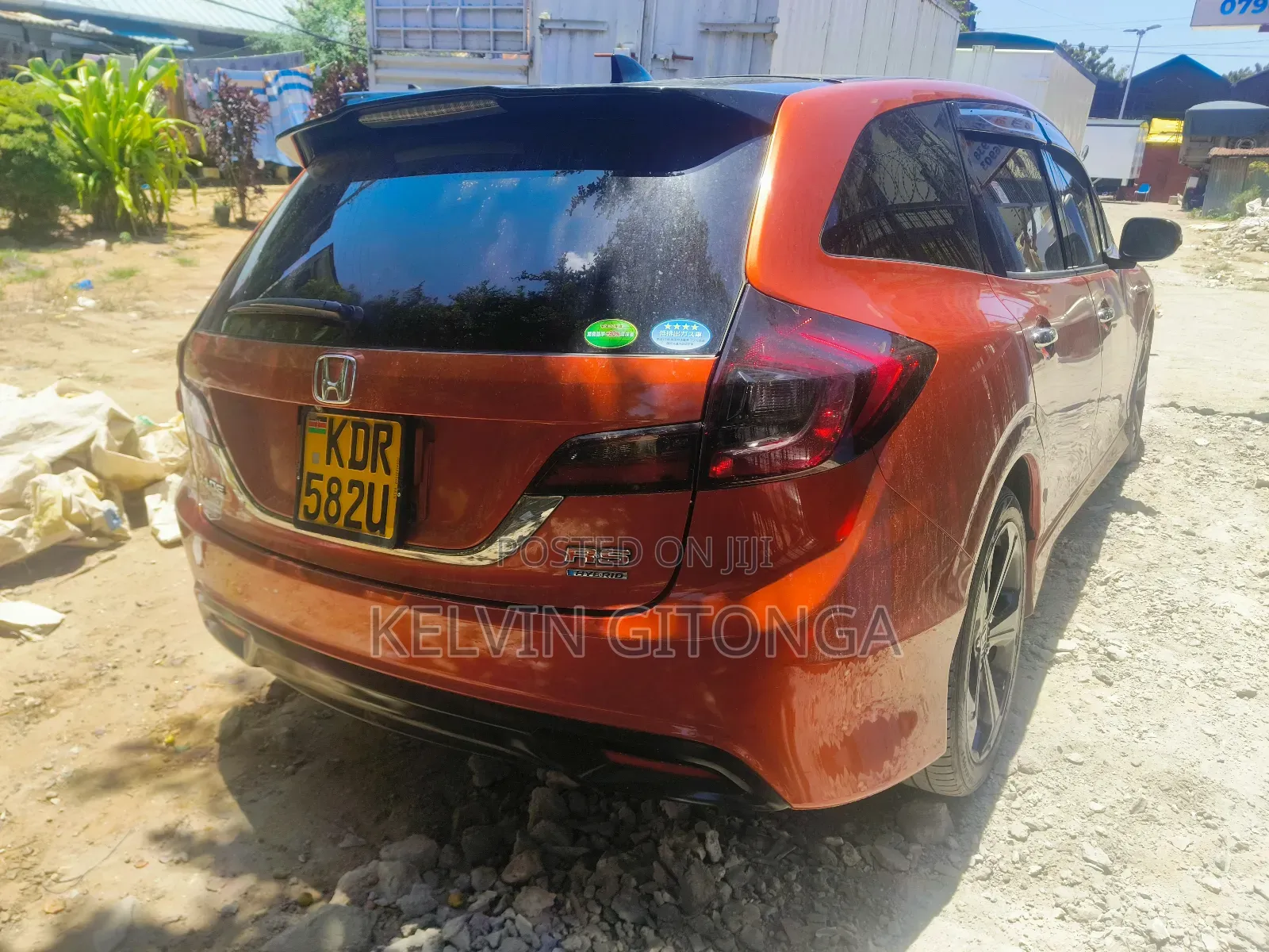 Honda Jade 2018 Orange
