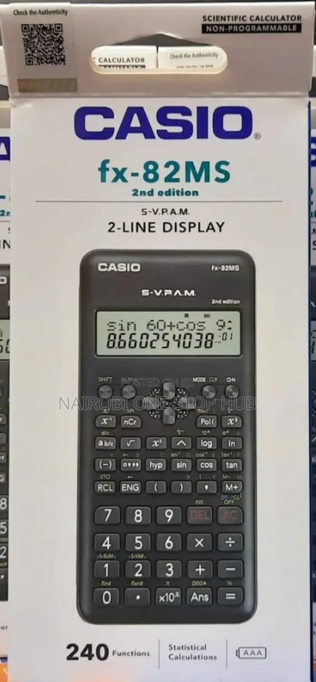 Calculator Fx82ms - main view