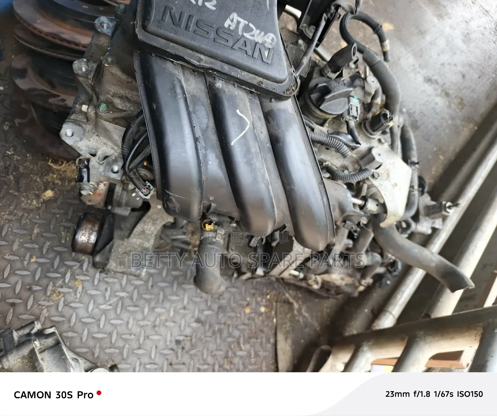 Nissan Hr12 Slim Engine