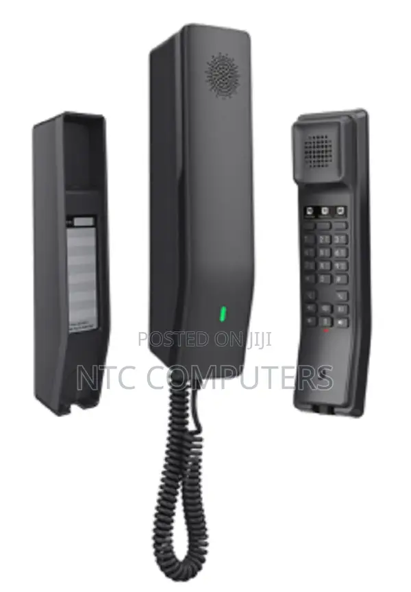 Ghp611 Hotel Bathroom Ip Phone, 2 Sip Accounts, 2 Lines, 1x Ethernet