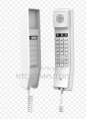 Ghp611w Hotel Bathroom Ip Phone, 2 Sip Accounts, 2 Lines, 1x Ethernet
