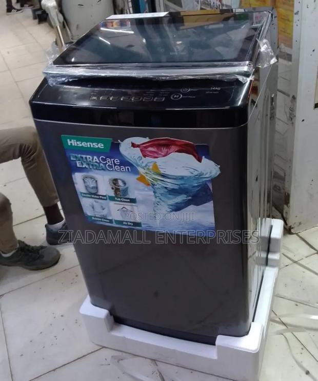 Big on Capacity, Easy on Effort – Hisense 14kg Top Load Washing Machin