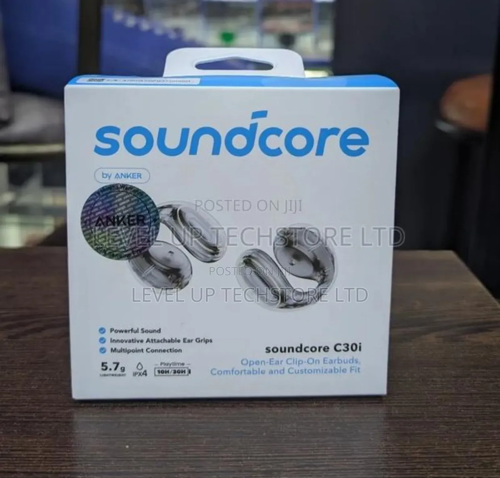 Soundcore C30i by Anker, Open-Ear Earbuds, Clip-on Headphones