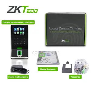 Zkteco Zk F22 Biometric Fingerprint Time Attendance And Access Control