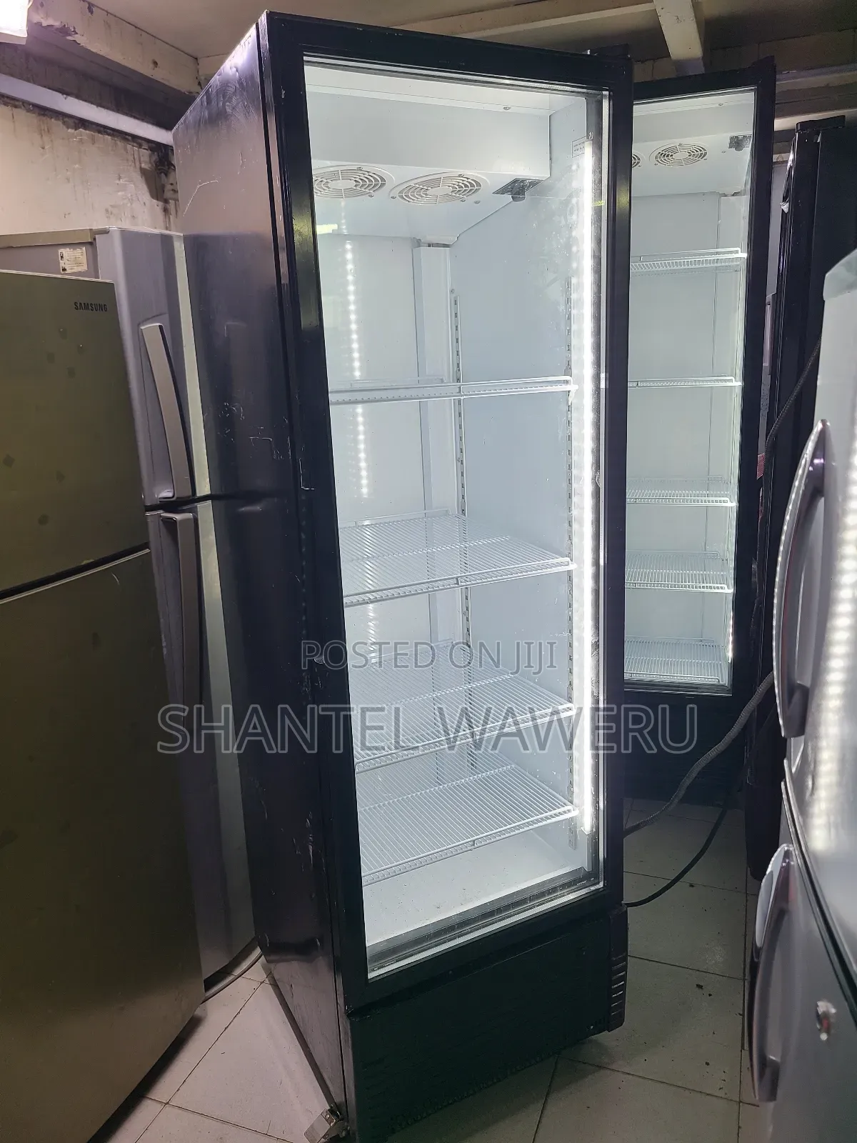 300litres Medium Refrigerator/ Clear for Shops