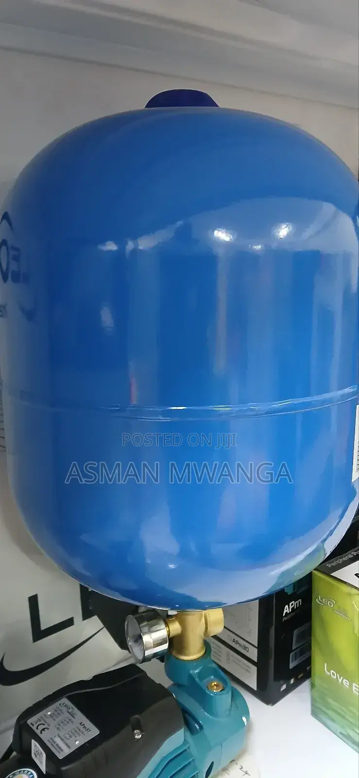 Pressure Tank Vessel 24l Blue