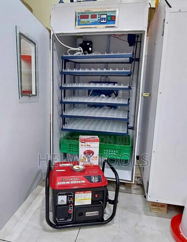 528 Eggs Incubator With Back Up Generator - main view