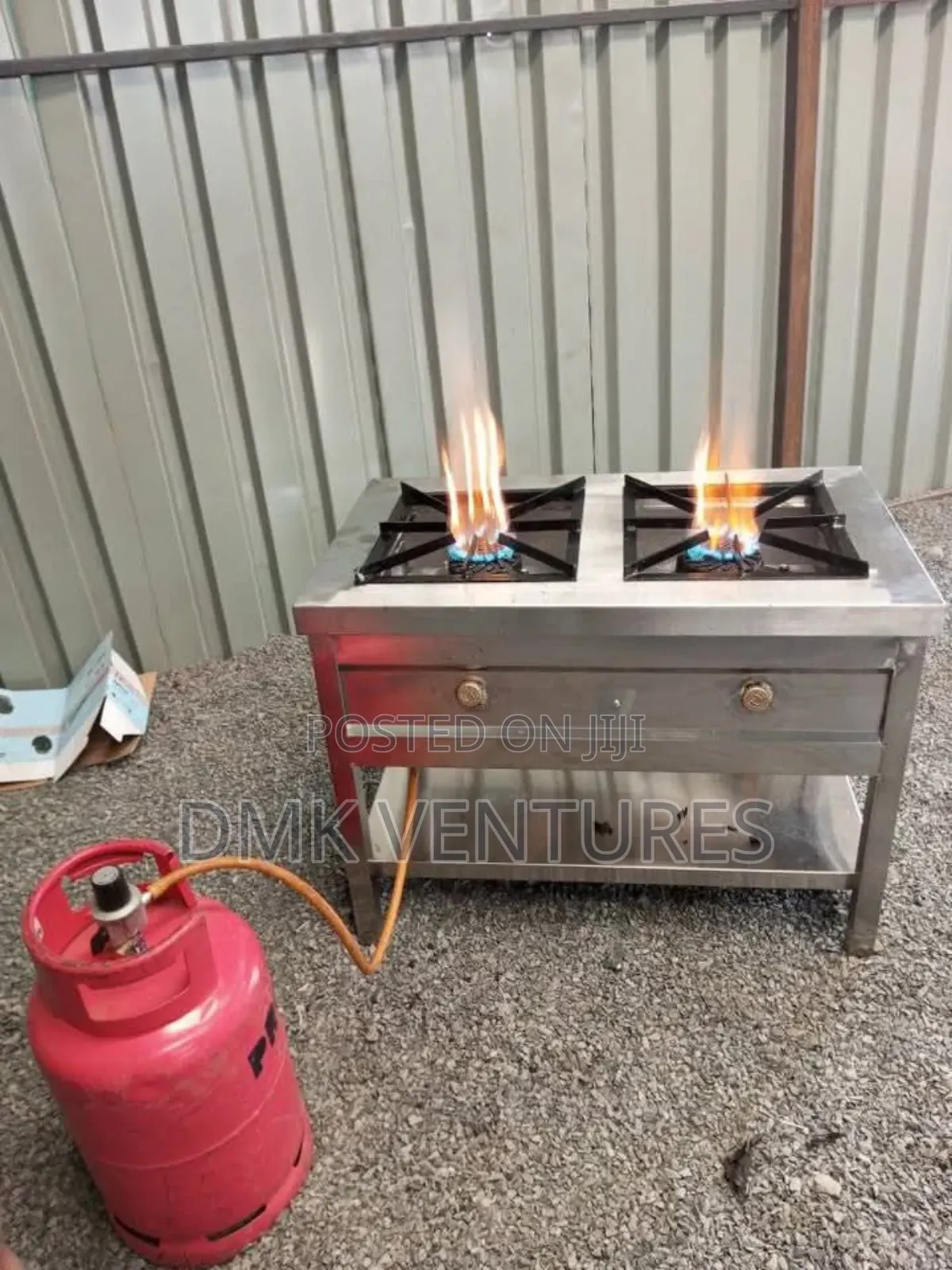 Original Favorite Stainless Steel Two Burner Gas Cooker