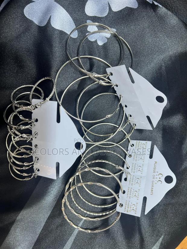 Loop Earings Silver - thumbnail 2