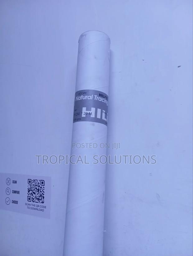 Tracing Paper Roll (30inche by 20m Tracing Paper) 750mm by 20m