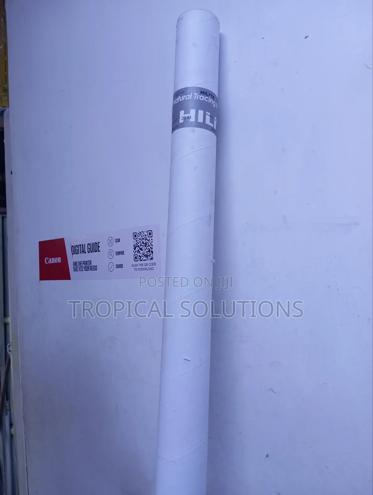 Tracing Paper Roll (30inche by 20m Tracing Paper) 750mm by 20m