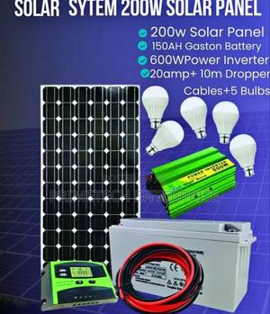 200watts Solar System With 200w Solar Panel - thumbnail 2