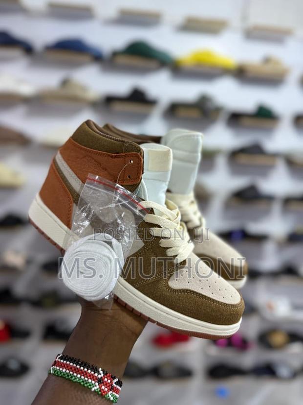 High Quality Air Jordan 1 Retro Og High Dusted Clay W - thumbnail 2