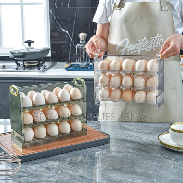 Egg Storage Organizer Fridge Eggs Organizers Pantry Egg Stand