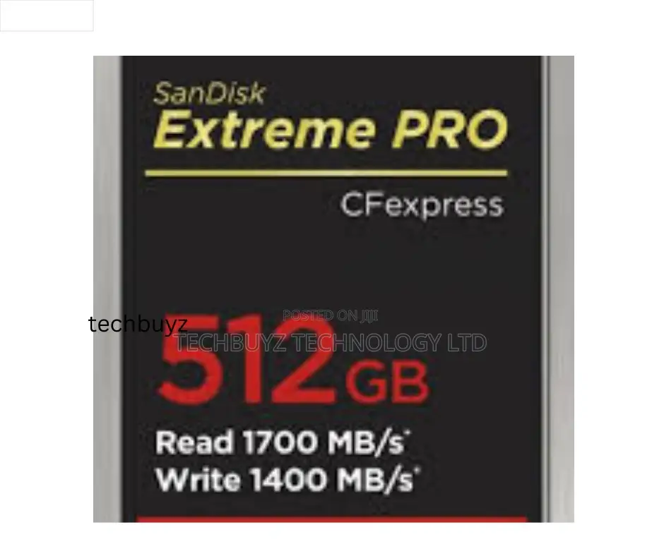 Sandisk 512gb Extreme Pro Cf Express Type B Card 1700/1400 Mb/S