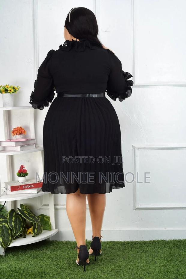 Skater Black Dress - thumbnail 2