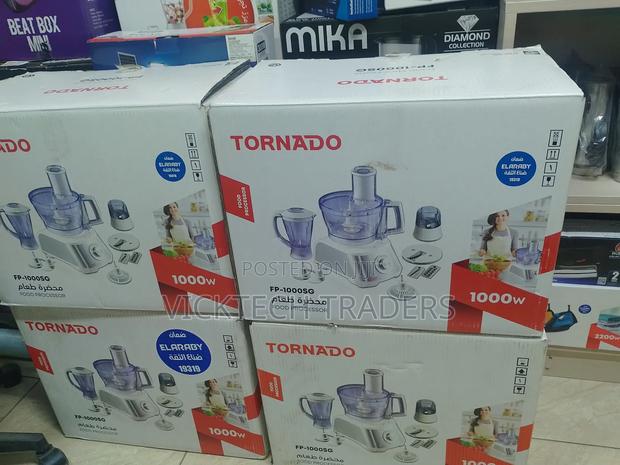 Food Processor, Tornado 1000watts Food Processor, 1yr Warranty - thumbnail 2