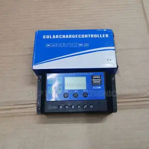 Dual Usb PWM Solar Controller 12v 24v 20a With LCD