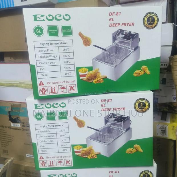 6 Litres Ecco Single Deepfryer