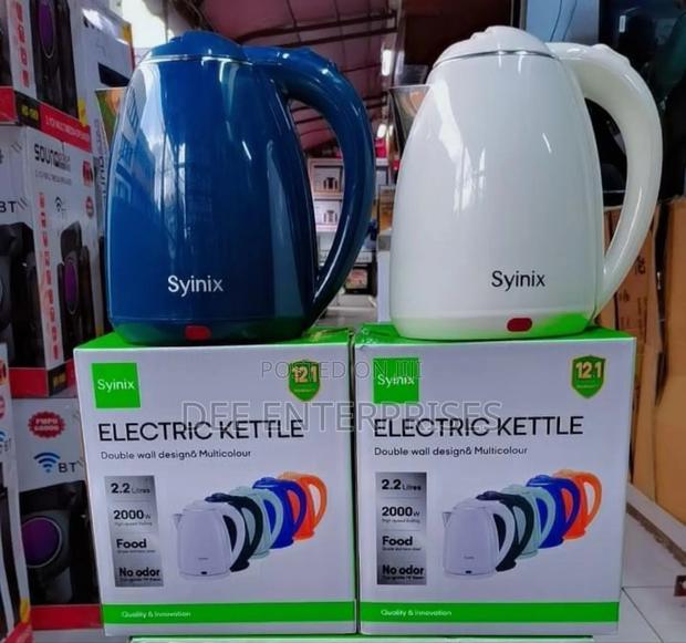 Syinix 2.2litres Electric Kettle - main view