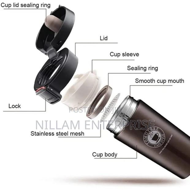 380ml Thermos Coffee Cup Tea Mug - thumbnail 4