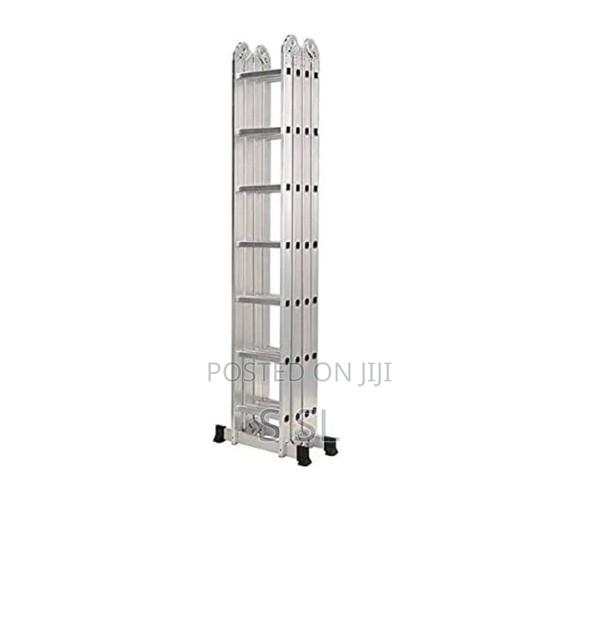 Foldable 4 X 7 Aluminium Ladder