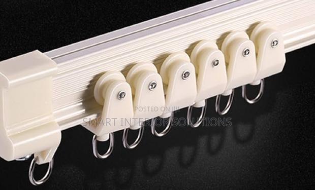 White Straight Rail
