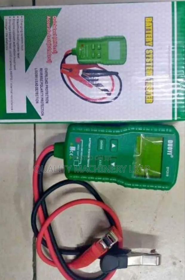 Battery System Tester - main view