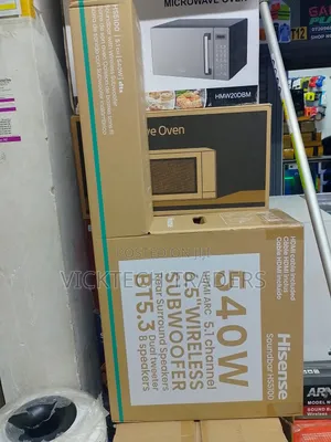 Sound Bar, Hisense 5.1ch 540watts Sound Bar With 2yr Warranty