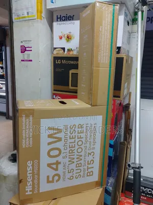 Sound Bar, Hisense 5.1ch 540watts Sound Bar With 2yr Warranty