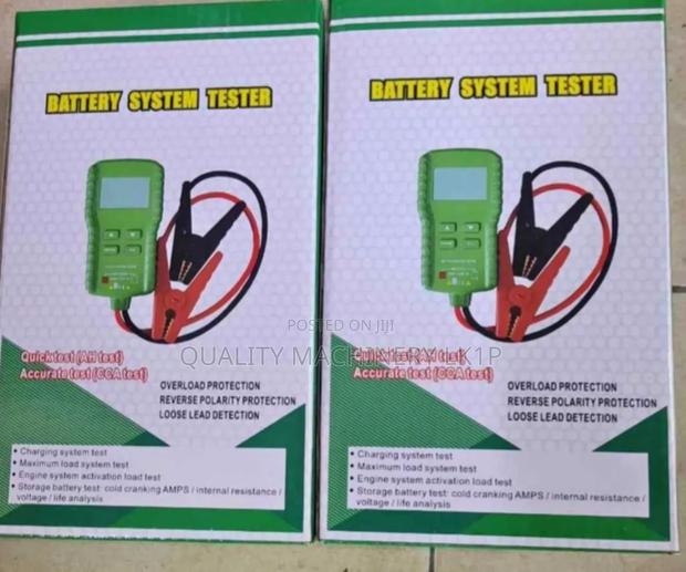 On Demand Digital Battery Tester - main view