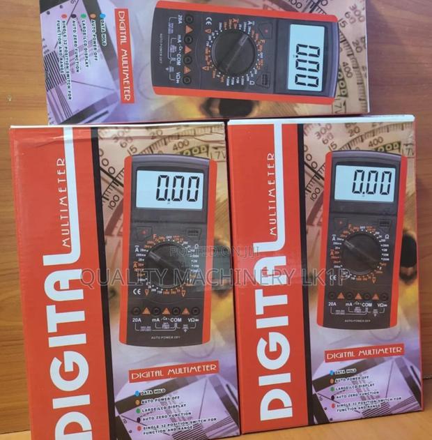 Effective Digital Multimeter - main view