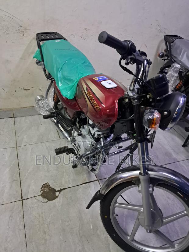 New Bajaj Boxer 100 2025 Red