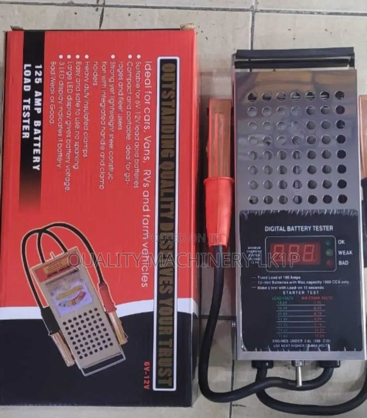 Durable Battery Tester