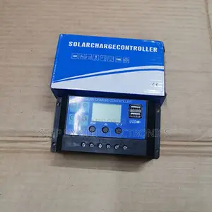Dual Usb 20a Solar Controller With LCD Timer Screen