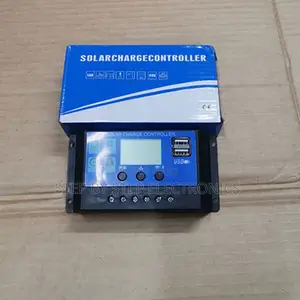 12v/24v 20a LCD Solar Charger Regulator Dual Usb Protection