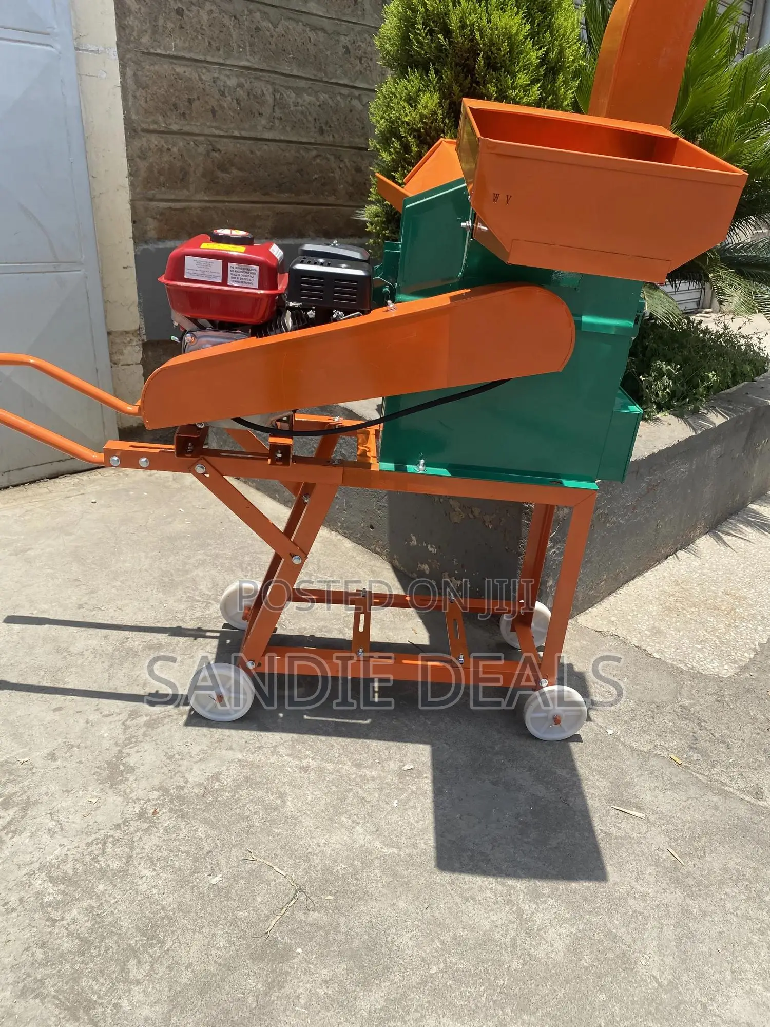 Motor/Engine Driven 3n1 Chaff Cutter