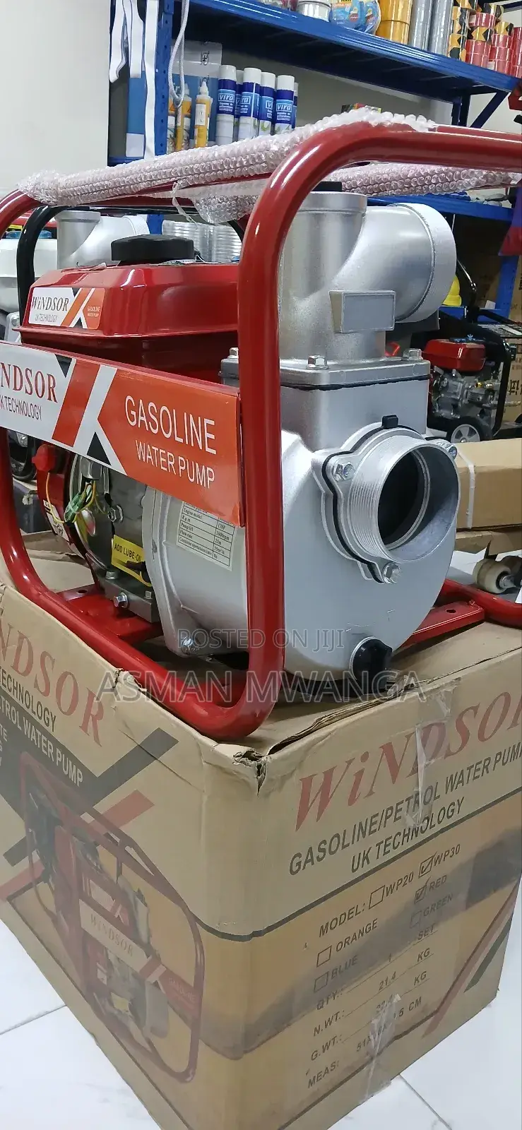 Gasoline Water Pump Wp30
