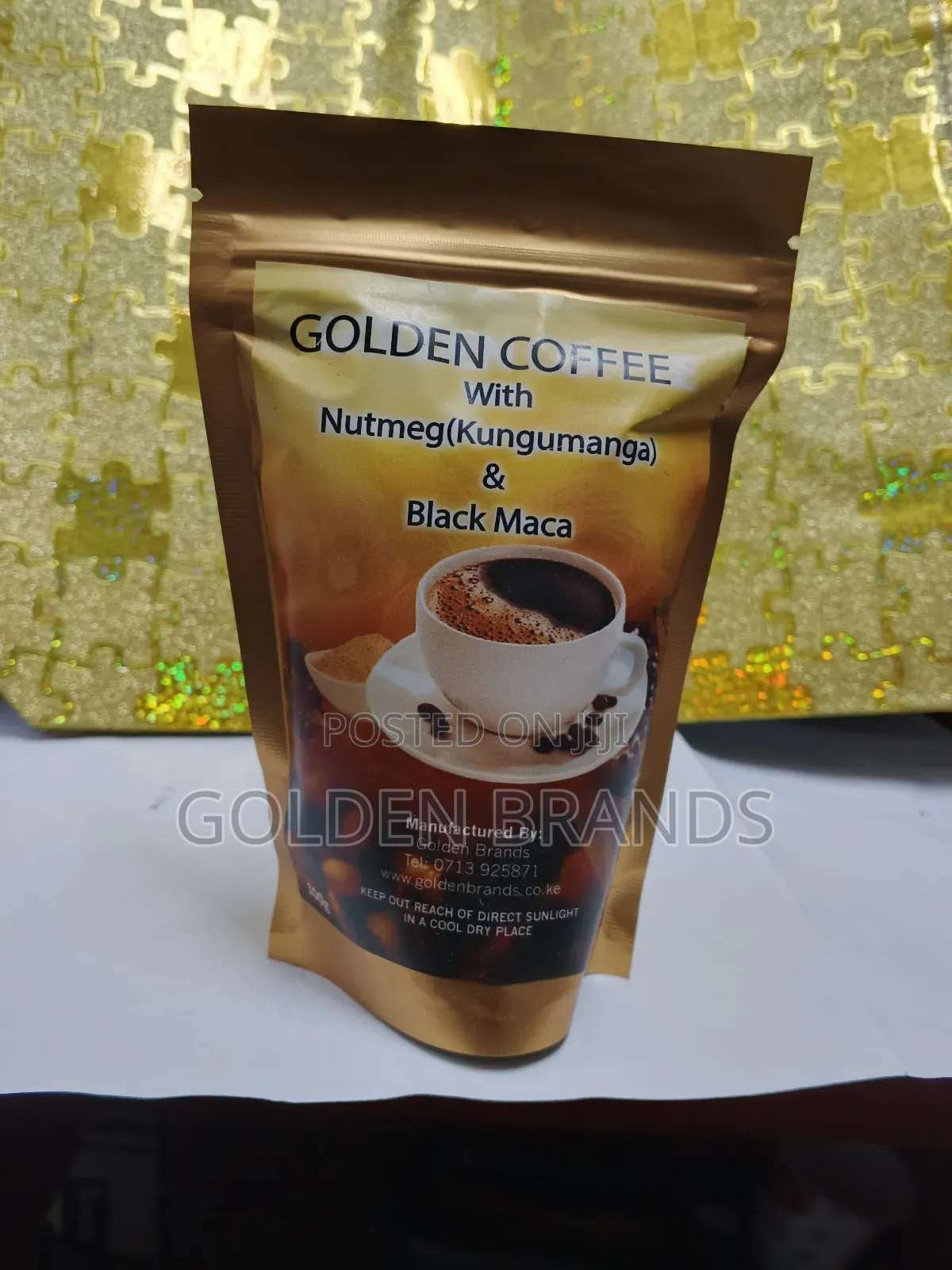 Organic Golden Coffee - Natural Boost For Mind, Body Libido.