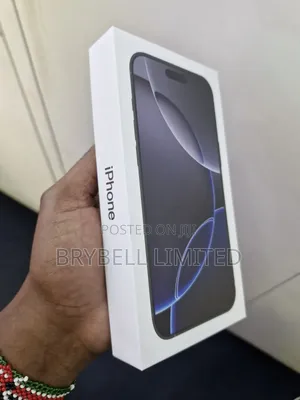 New Apple iPhone 16 Pro Max 256 GB Black